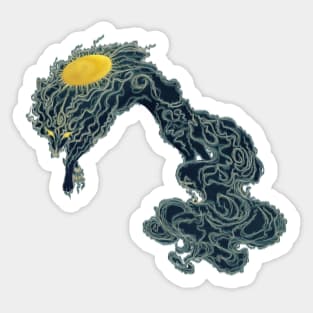 Kitsune Sticker